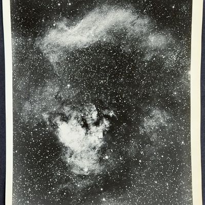 Sale Photo Thumbnail #24: Fessenkov & Rozhovsky - Gasous Dust Nebulae Photograph [Nebula NGC 7822 and a number of nebulae discovered at the Crimean Astrophysical Observatory]