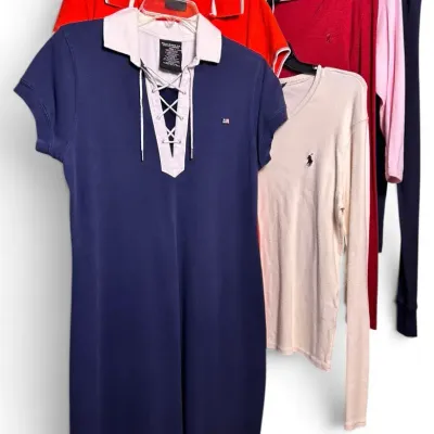 Vintage Ralph Lauren Sport Tops & Polo Jeans Co Dresses: Size L-XL 