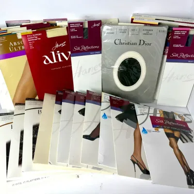 New in Package Calvin Klein, Christian Dior, Givenchy Berkshire & Hanes Hosiery