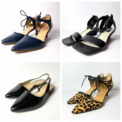 Franco Sarto Heels & More: Leopard, Leather & More (Size 8.5)