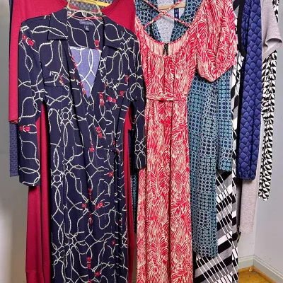 Eileen Fisher, Rebecca Taylor, Charles Nolan, Tommy Hilfiger & More Dresses (10-12/M-L)