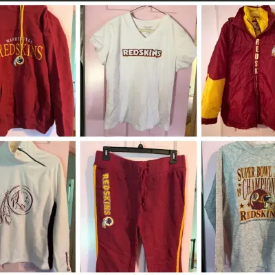 Washington Redskins Clothing: Jackets, Tees & More