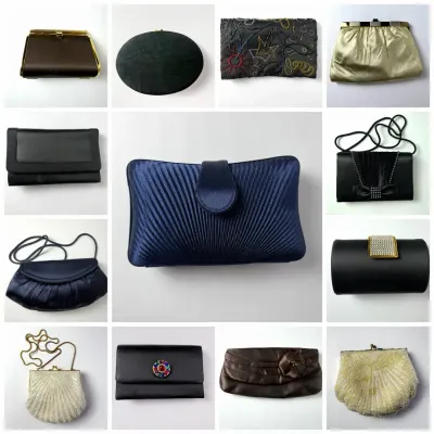 Vintage/VTG-Style Walborg, IMAGNIN & More Evening Bags: Beaded & More