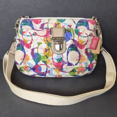 Coach Poppy Multicolor Bag