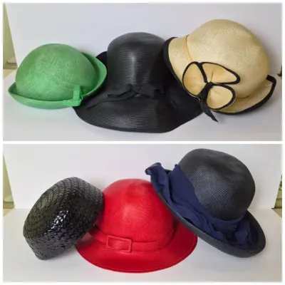 Vintage Frank Olive, Adolfo II, Mr John & More Hats (6)