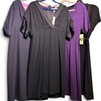 NWT Ellen Tracy, Evan Picone, Anne Klein & More Dresses (4): Size 12,14,XL