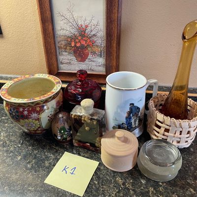Sale Photo Thumbnail #15: Red glass and more