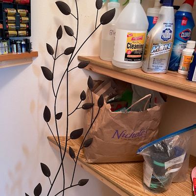 Sale Photo Thumbnail #212: Large lot of cleaning supplies and bulbs