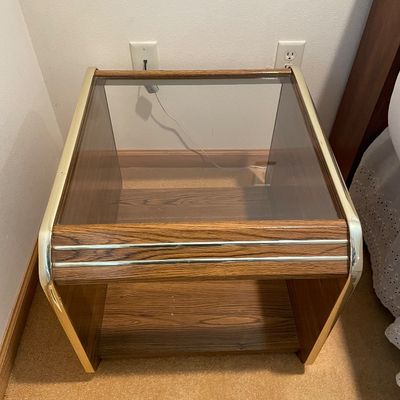 Sale Photo Thumbnail #252: Pair of tables