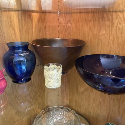 Sale Photo Thumbnail #115: Blue vase and more