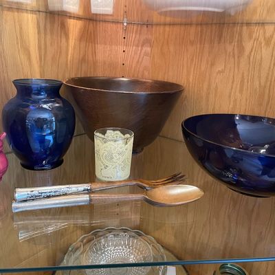 Sale Photo Thumbnail #120: Blue vase and more