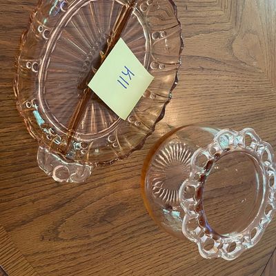 Sale Photo Thumbnail #67: Pink  glass