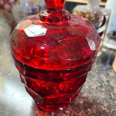 Sale Photo Thumbnail #13: Red glass and more