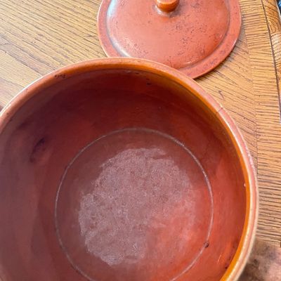 Sale Photo Thumbnail #99: Red Wing pot with plates