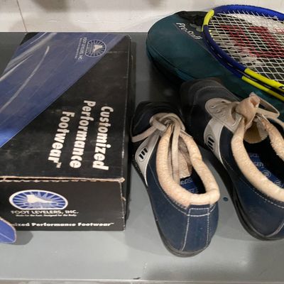 Sale Photo Thumbnail #478: Sports shoes and racquets