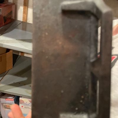 Sale Photo Thumbnail #536: Couldn’t read name on bottom of cast iron