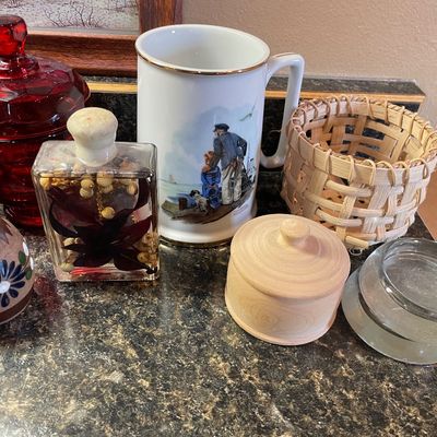 Sale Photo Thumbnail #10: Red glass and more