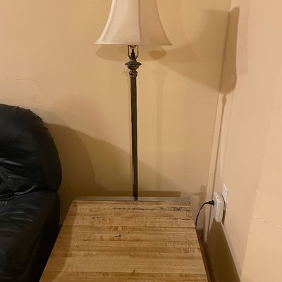Sale Photo Thumbnail #283: End tables and lamp
