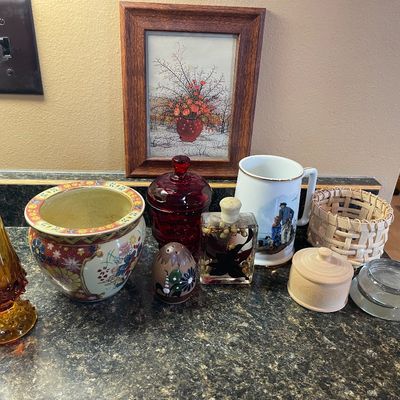 Sale Photo Thumbnail #9: Red glass and more
