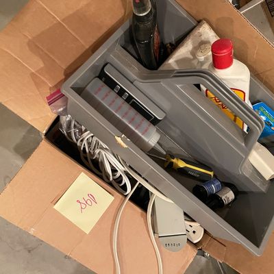 Sale Photo Thumbnail #668: Cords and handy man items