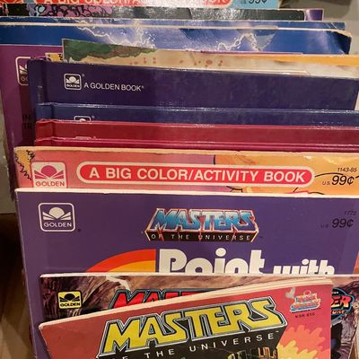 Sale Photo Thumbnail #500: Didn’t look through the books to see if they are colored or not