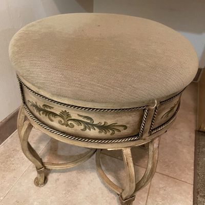 Sale Photo Thumbnail #243: Vanity stool and more