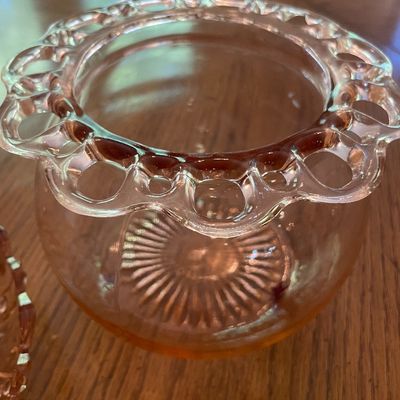 Sale Photo Thumbnail #64: Pink  glass