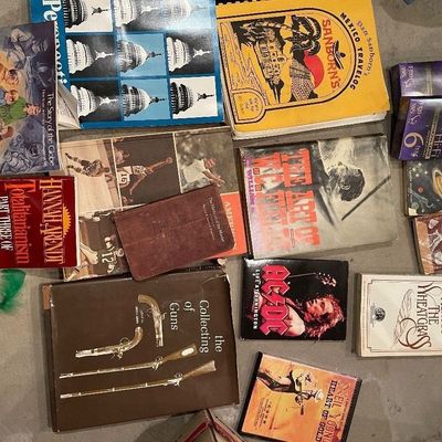 Sale Photo Thumbnail #619: Books and CDs