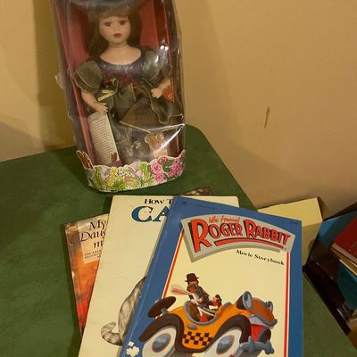 Sale Photo Thumbnail #463: Doll and kids books