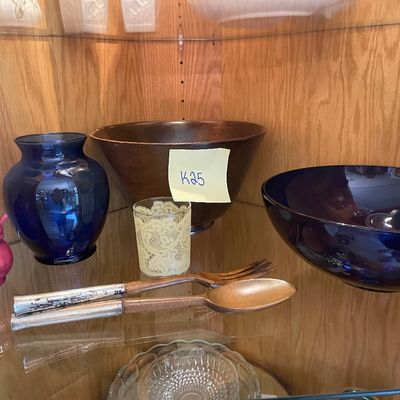 Sale Photo Thumbnail #121: Blue vase and more