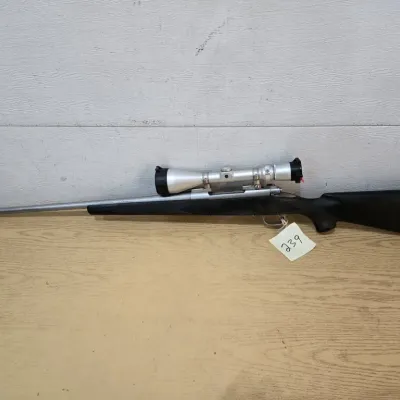 Sale Photo Thumbnail #5: Winchester 300 Weatherby Mag Classic Stainless Rifle # 6110661 Tag 239