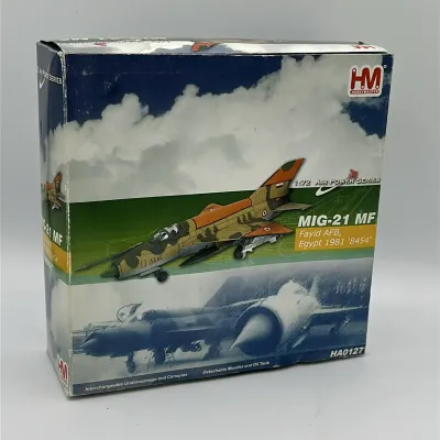 MIG-21 MF Egyptian Air Force Model (Ha0127) by Hobby Master 1:72 Scale 