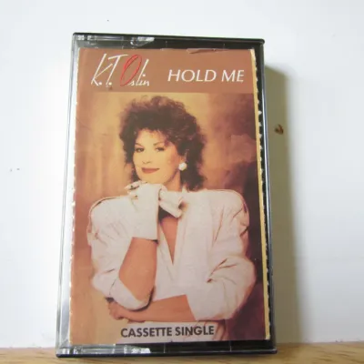 K.T. Oslin "Hold Me" Vintage Cassette Single