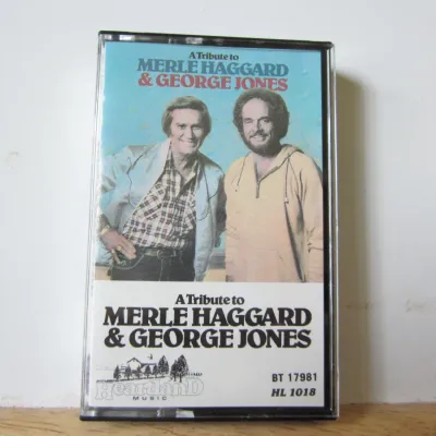 A Tribute to Merle Haggard & George Jones Cassette Tape