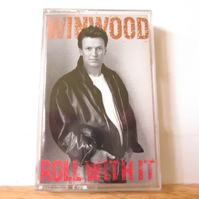 Steve Winwood 'Roll With It' Cassette Tape (1988)