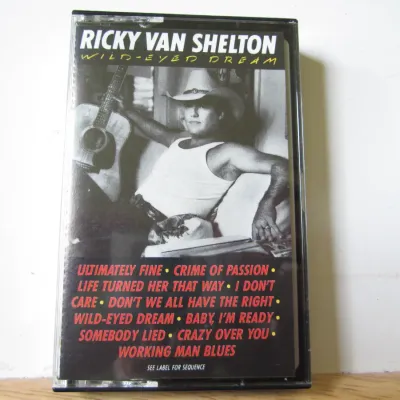 Ricky Van Shelton 'Wild-Eyed Dream' Cassette Tape