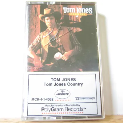 Tom Jones - Tom Jones Country Cassette Tape (MCR-4-1-4062)