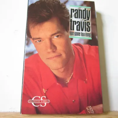 Randy Travis 'Too Gone Too Long' Cassette Single