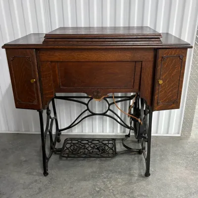 Vintage Franklin Treadle Sewing Machine by Sears, Roebuck & Co.