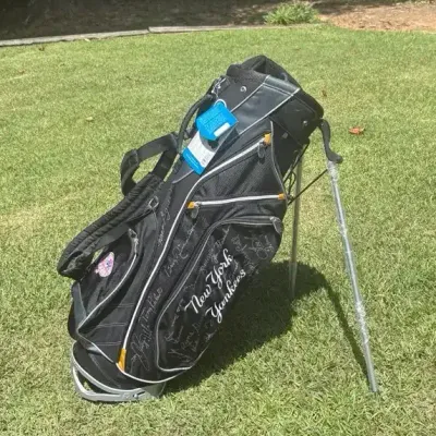 New With Tags Callaway Warbird XTT New York Yankees Multi-Signed Golf Bag - Approx. 20 Past Greats 