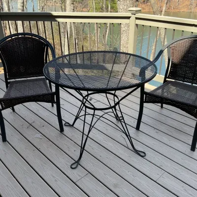 Morning Coffee for Two: Woven Bistro Set