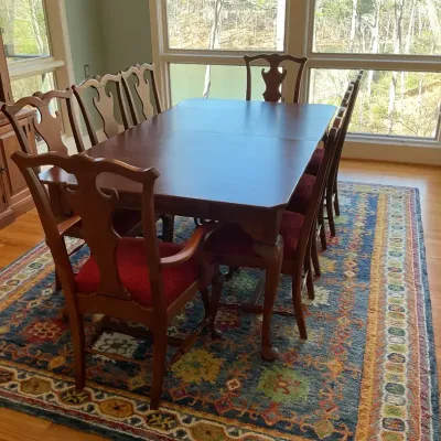Authentic Lexington "World of Bob Timberlake" Queen Anne Dining Set - Table & 6 Chairs