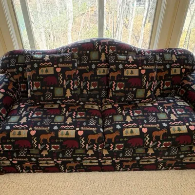 Century Furniture "LT Designs" Lodge-Style Sofa – North Carolina Crafted – 93"