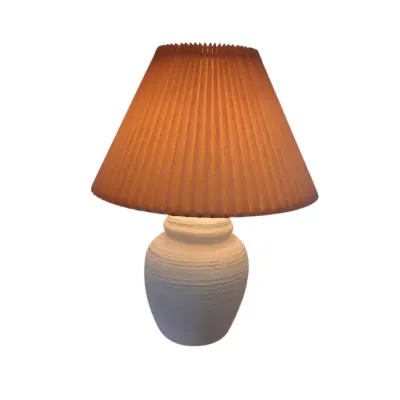DG503 Ribbed Ceramic Beehive Table Lamp