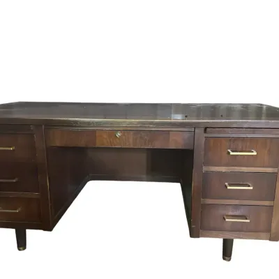 DG927 Vintage Indiana Furniture Office Desk