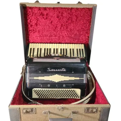 DG624 VTG Stanelli Rex Accordion In Original Case