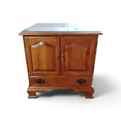 DG225 Ethan Allen Wood Nightstand #1