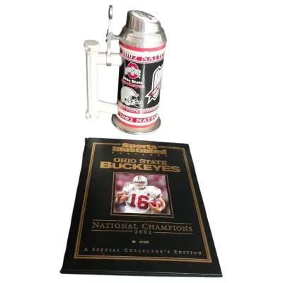 DG112 Ohio State 2002 National Championship Collector's Stein / Sports Illustrated