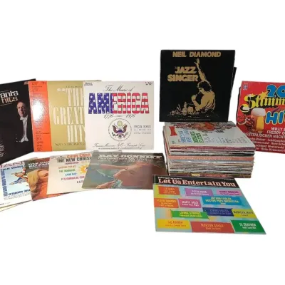 DG622 Variety Of VTG Vinyl Records including Neil Diamond and many others