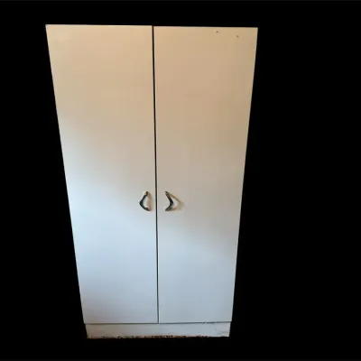 DG808 White Aluminum Storage Cabinet #1
